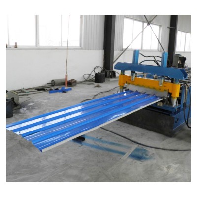 PRO color metal flat sheet profile roofing roll forming machine