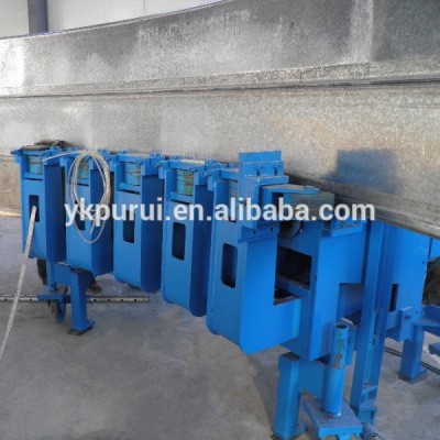 Steel silo roll forming machine for grain storage